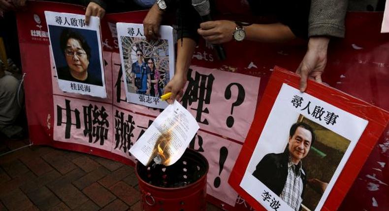 Missing Hong Kong publisher returned to China voluntarily