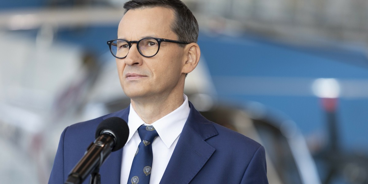 Premier Mateusz Morawiecki