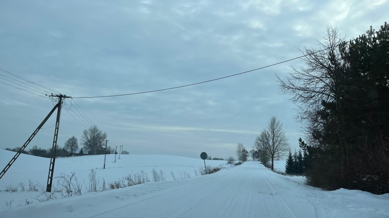 Jedna z gminnych dróg