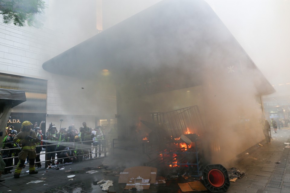 Protesty w Hongkongu