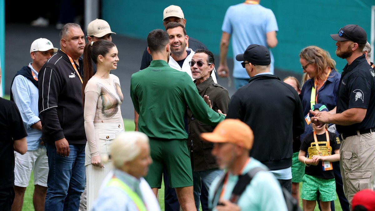 Nađa Fereira, Novak Đoković i Mark Entoni na Majamiji openu 2025. godine