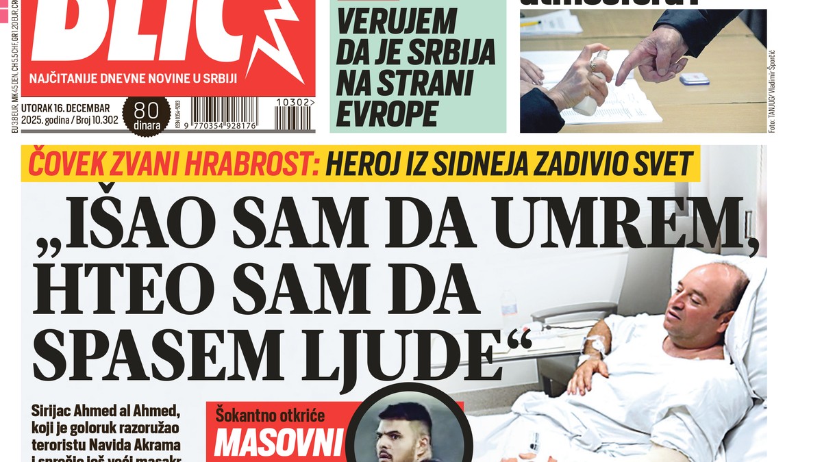 BLIC  NASLOVNA