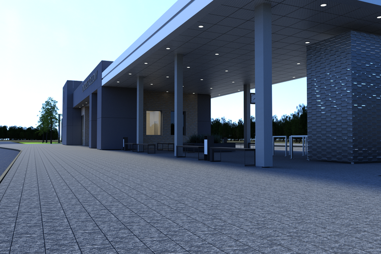 To kolejny taki dworzec, który czeka już na otwarcie: Strzelce Krajeńskie. Bo koncepcja dworców systemowych polega na wyburzeniu starego, zapuszczonego budynku i postawieniu w jego miejsce nowego: kompaktowego, parterowego i według standardowego wzoru. Dzięki mniejszej kubaturze i ekologicznym rozwiązaniom, średnie koszty eksploatacji każdego z dworców systemowych mają być niższe o ok. 40 proc. niż wcześniej – takie są wyliczenia PKP.