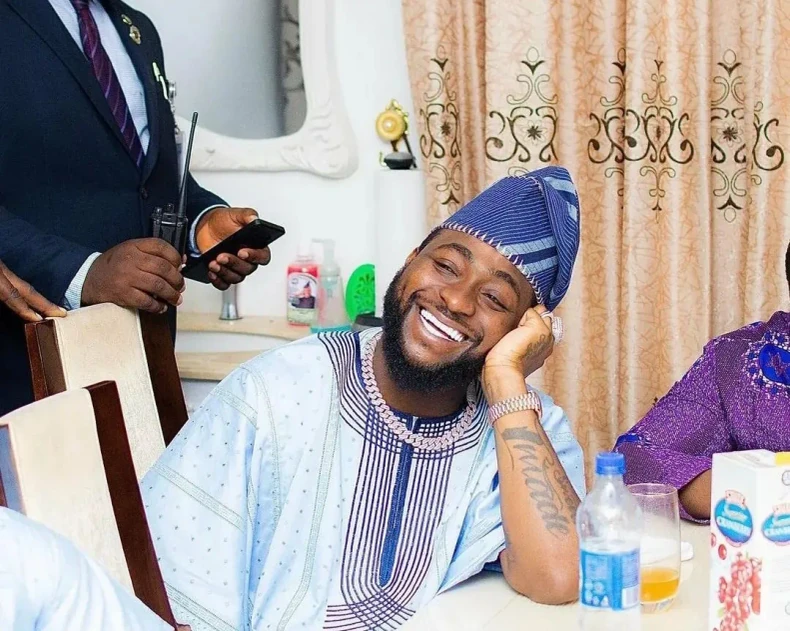 Davido and Chioma spotted wearing  wedding rings