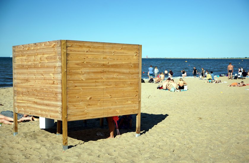 plaża w Brzeźnie