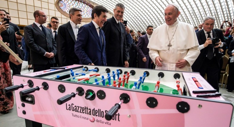 The pope is an ardent supporter of Buenos Aires club San Lorenzo