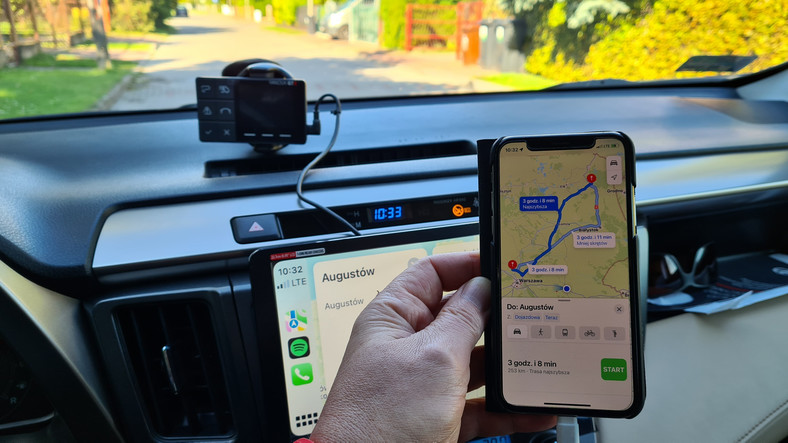 Nawigacja Apple w CarPlay