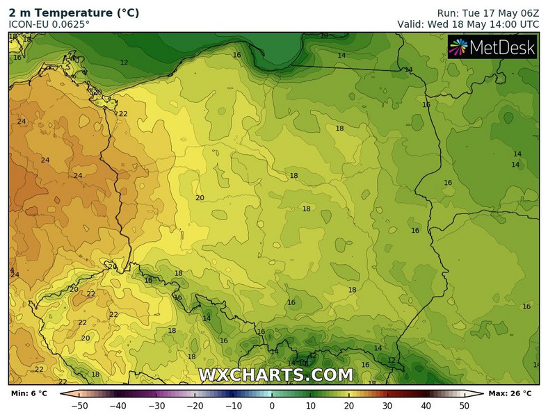 Na zachodzie zrobi się cieplej