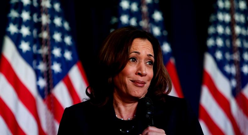 Vice President Kamala Harris declared she is running for president.Chris duMond/Getty