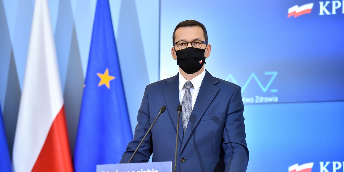 Na zdjęciu premier Mateusz Morawiecki.