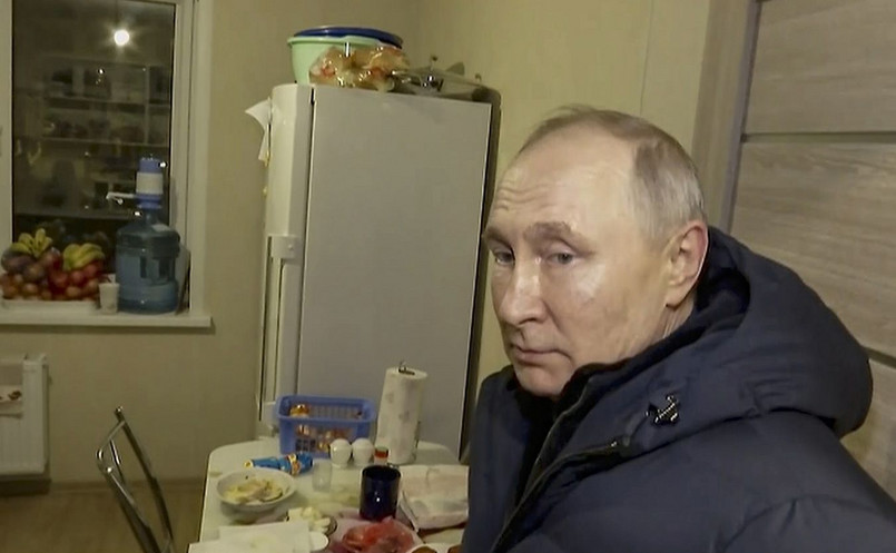 Wizyta prezydenta Rosji Władimira Putina w Mariupolu