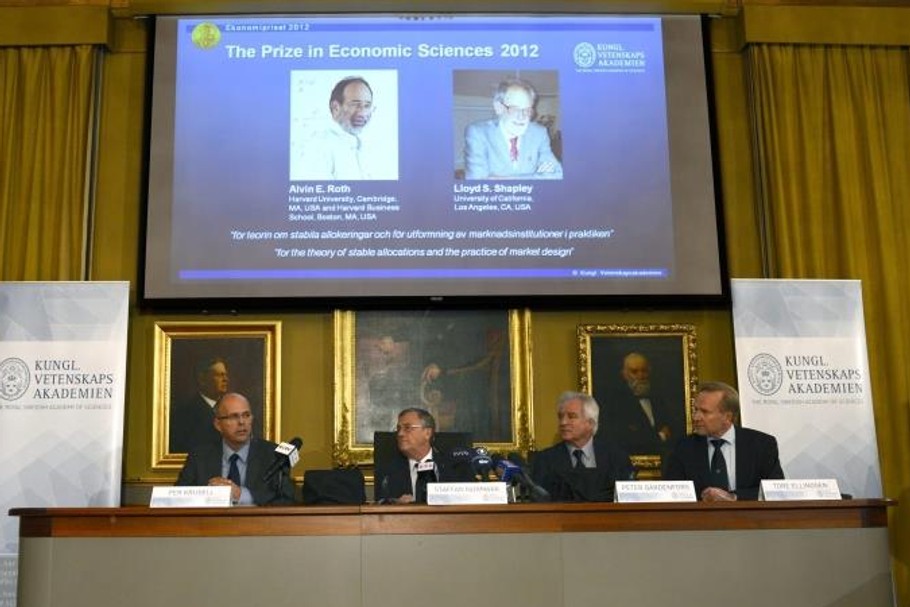 nobel ekonomia 2012