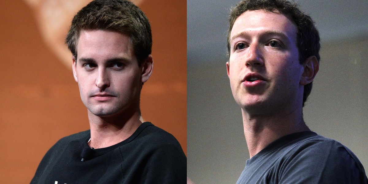 Snap CEO Evan Spiegel sent a supportive emoji to someone announcing their 'fantastic' decision to delete Facebook