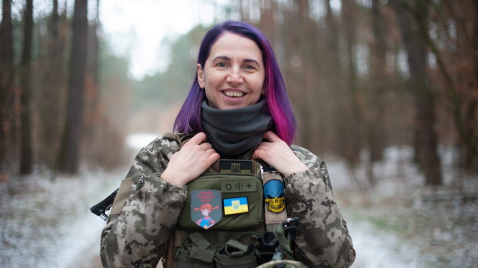 Olena, ukraińska żołnierka