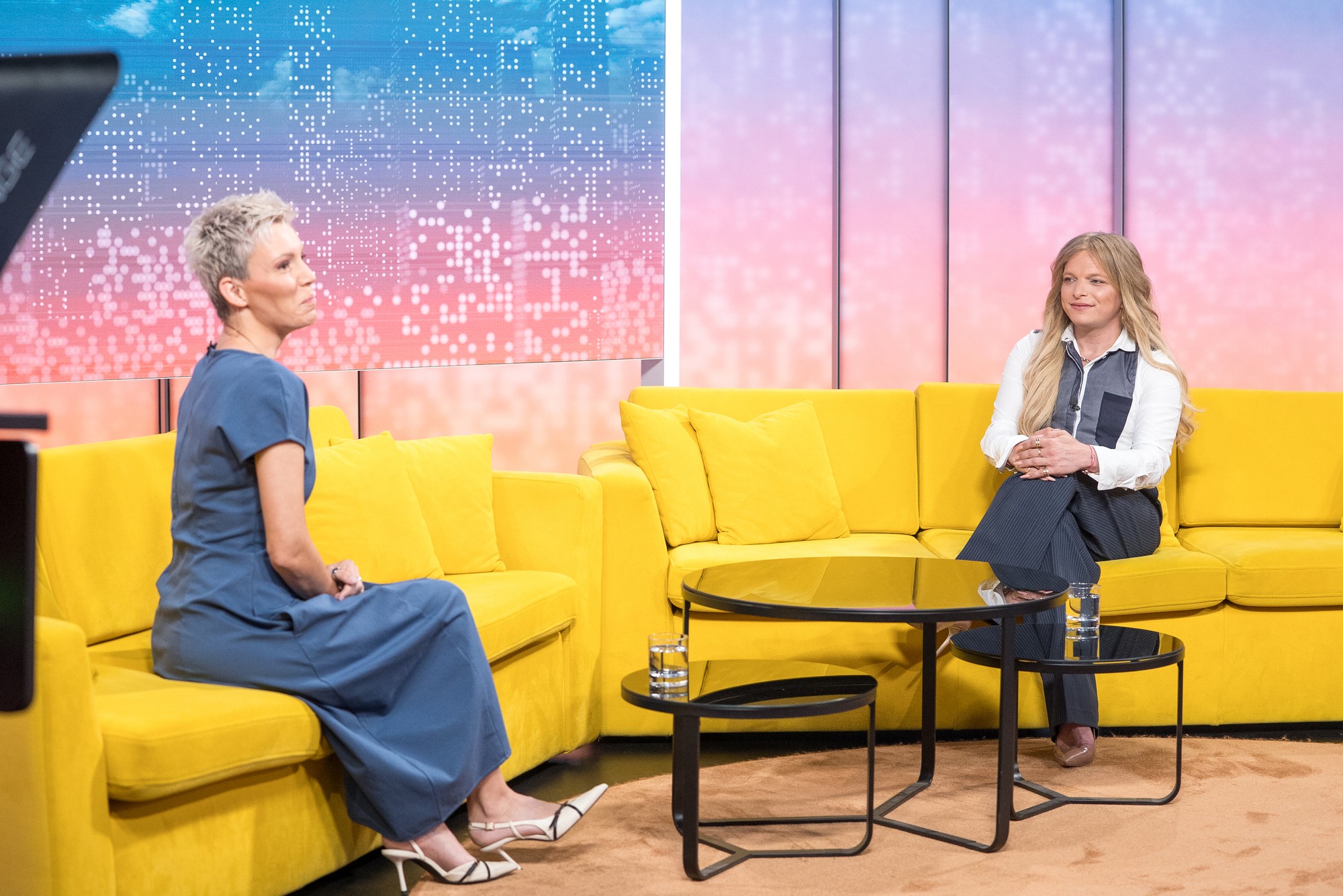 Americká influencerka Gwen McMullen v televízii JOJ.