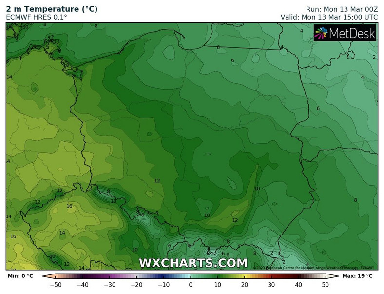 Temperatura pójdzie mocno w górę