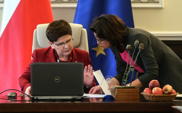 Beata Szydło i Anna Streżyńska