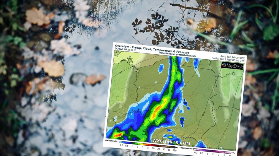 Październik zakończymy sucho. Większe opady czekają nas dopiero w listopadzie