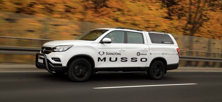 SsangYong Musso Grand – nie tylko do pracy