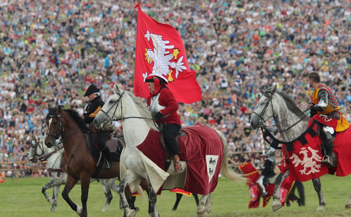Rekonstrukcja bitwy pod Grunwaldem