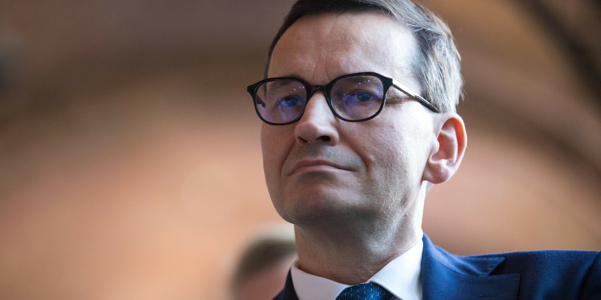 Premier Mateusz Morawiecki