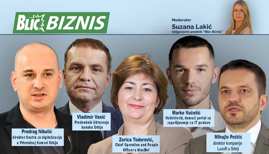 .Blic Biznis" panel: "Kriza na tržištu IT kadrova - Šta nam je činiti"