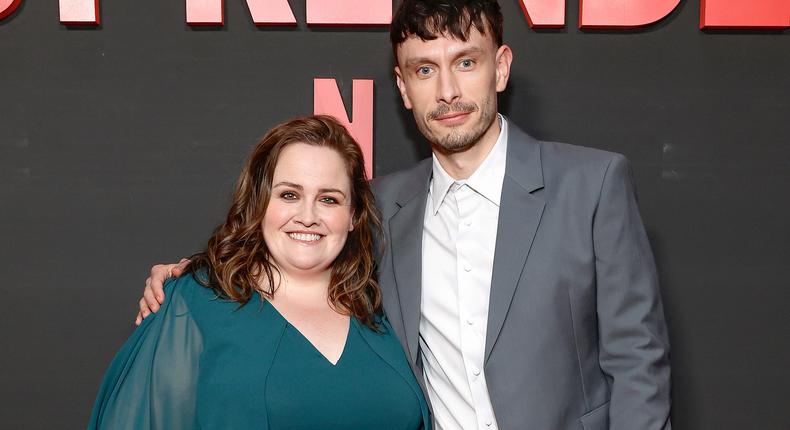 Jessica Gunning and Richard Gadd at Netflix's Baby Reindeer screening & Q&A in Los Angeles.Emma McIntyre/Getty Images/Netflix