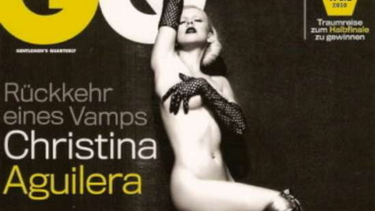Christina Aguilera na okładce czerwcowego "GQ"