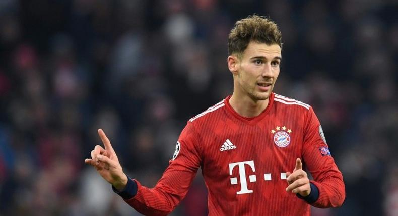 Bayern Munich's Leon Goretzka has profitted from coach Niko Kovac's decision to abandon a rotation policy with three recent wins in the build-up to Wednesday's Champions League showdown at Ajax