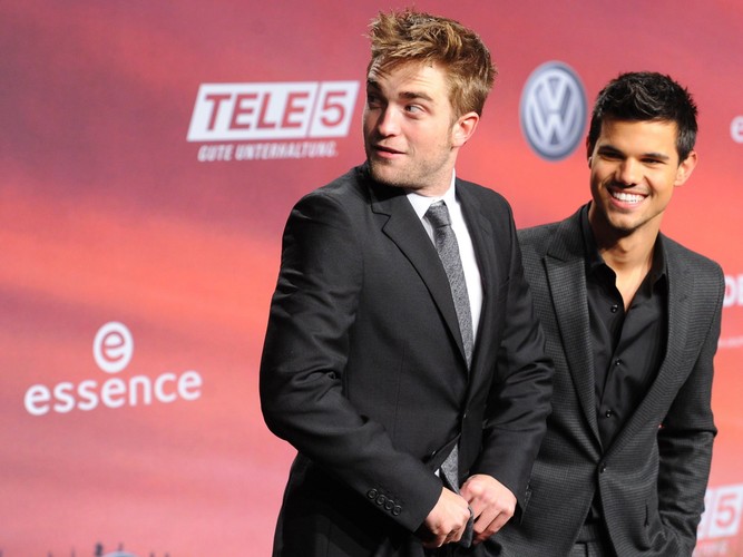 Taylor Lautner i Robert Pattinson w Berlinie