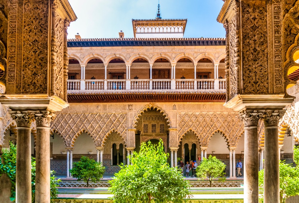 Palác Real Alcázar je najstarším stále využívaným kráľovským palácom na svete.