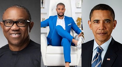 Alexx Ekubo compares Peter Obi to Barack Obama