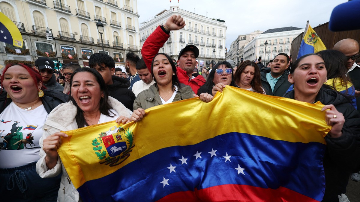 protest zbog napada na Venecuelu