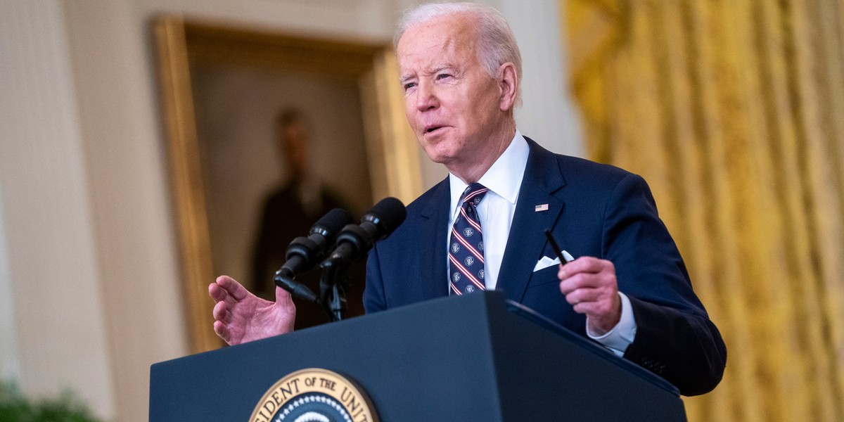 Prezydent USA Joe Biden ogłosił we wtorek sankcje wobec Rosji. 