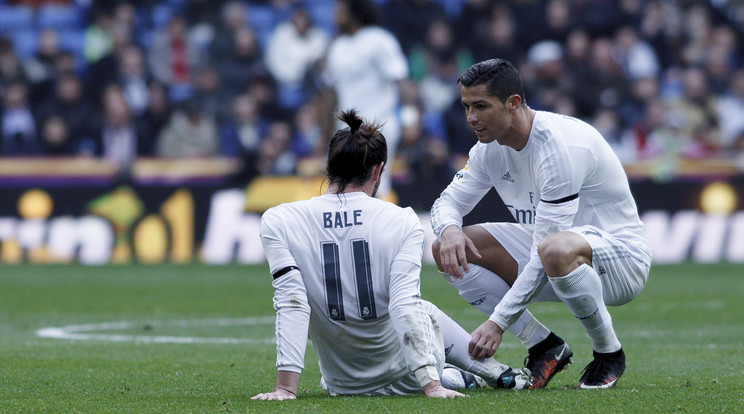 Bale és Ronaldo még éveken keresztül rohamozhatják együtt a Real Madrid ellenfeleinek kapuját /Fotó:AFP