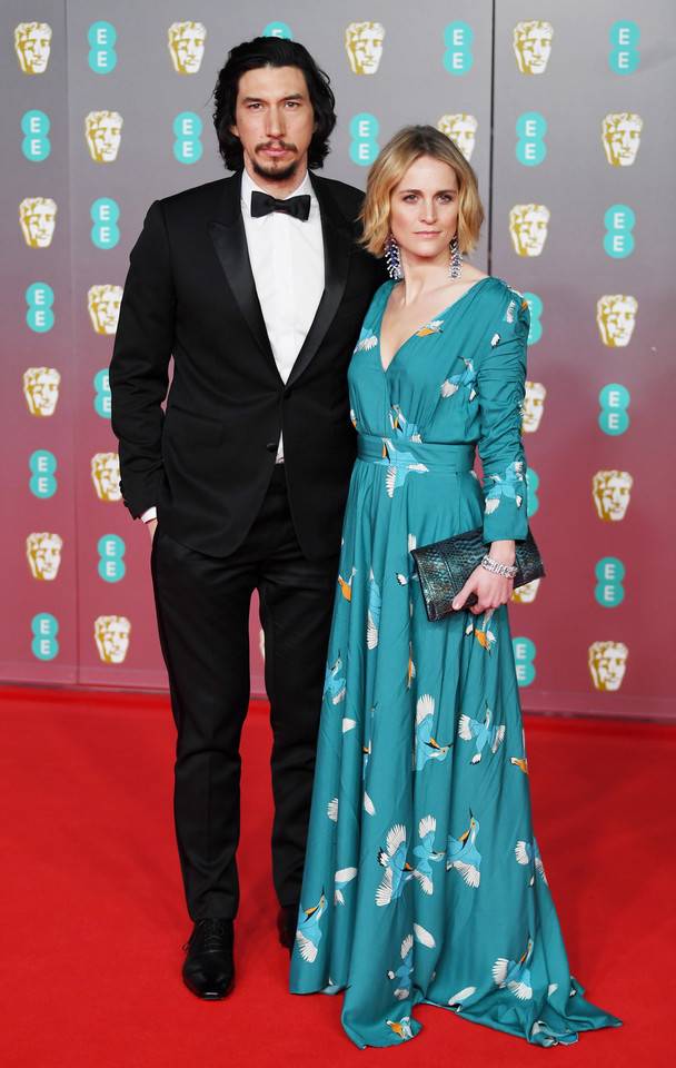 BAFTA 2020: Adam Driver i Joanne Tucker