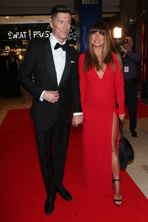 Robert Lewandowski i Anna Lewandowska