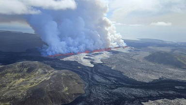 Erupcja wulkanu na Islandii. Służby ewakuowały kilkaset osób