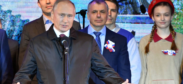 Putin, rap i Nocne Wilki: Rosja świętuje piątą rocznicę aneksji Krymu