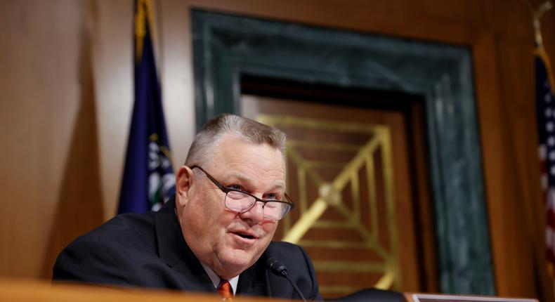 Sen. Jon Tester of Montana is running in one of the most competitive races in the country.Jemal Countess/Getty Images for JDRF