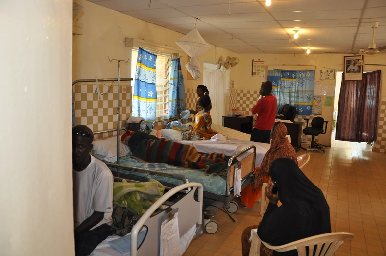 W szpitalu w gwinejskiej Boffie panowały straszne warunki