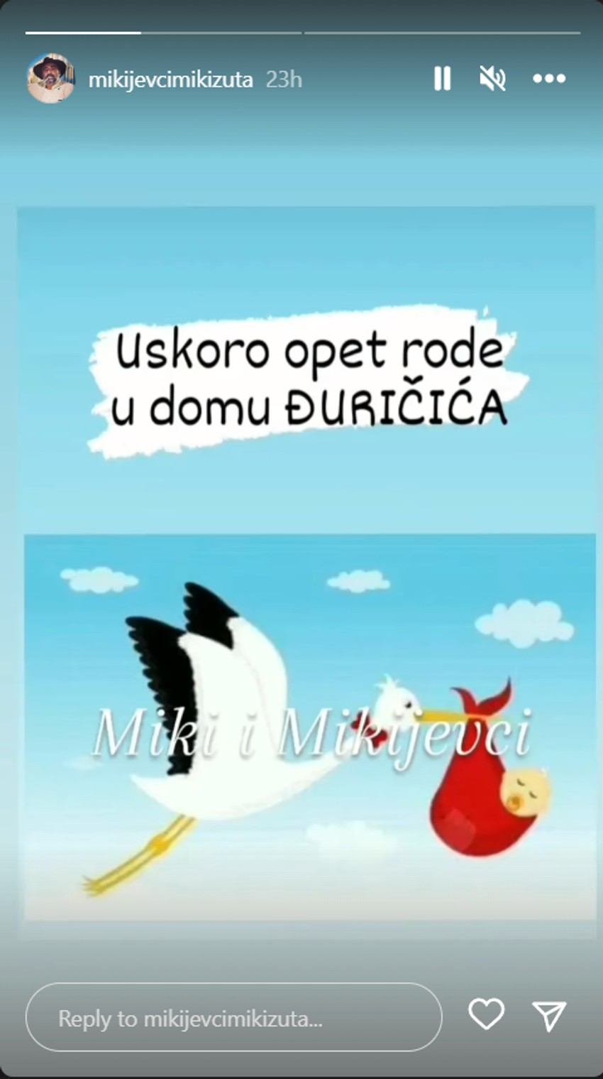 Trudna žena Mikija Đuričića
