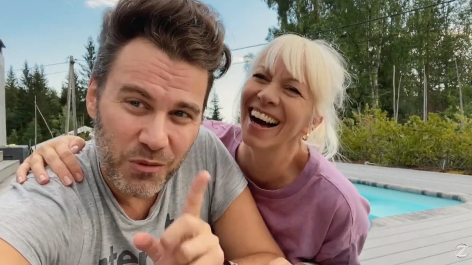 Želimir danas sa svojom partnerkom Marian