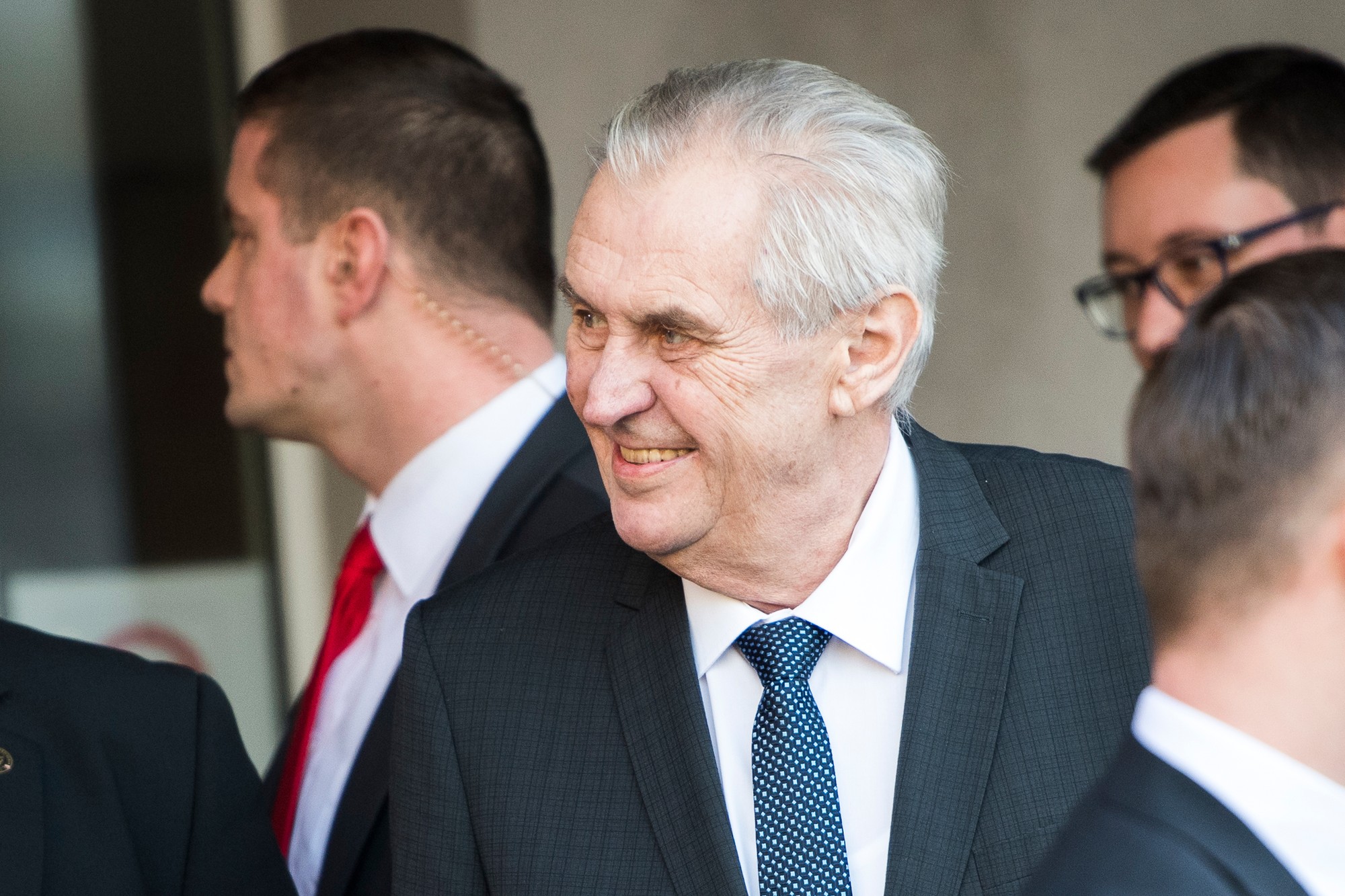 Prezident Českej republiky Miloš Zeman.