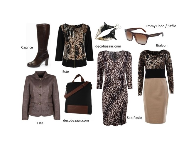 Modne motywy zwierzęce - jesienne stylizacje z pazurem