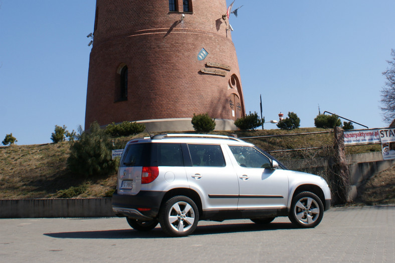 Skoda Yeti zdobywa Mazury