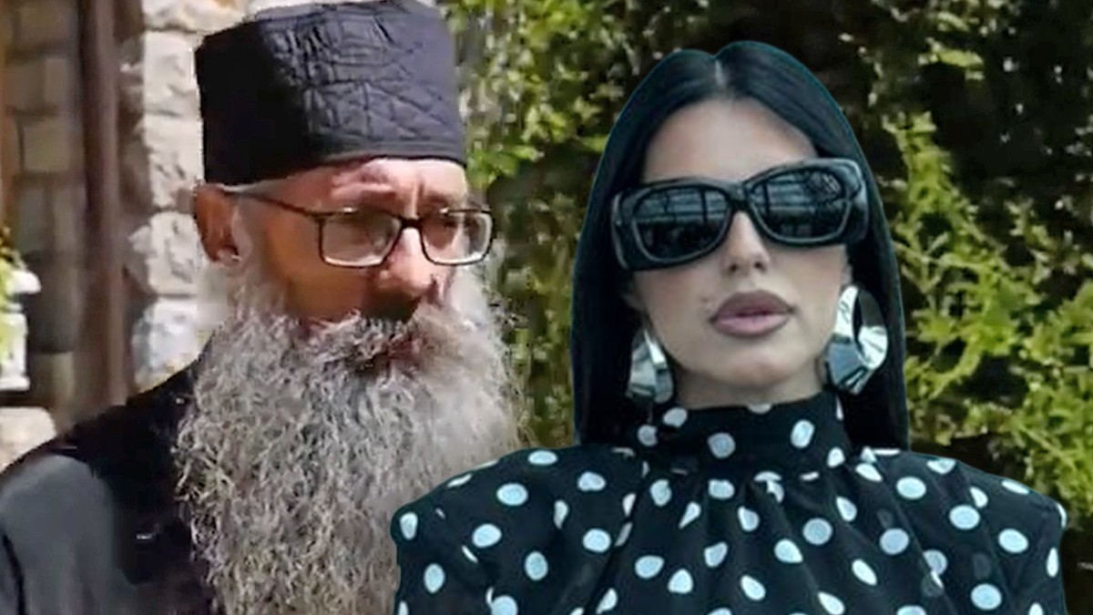 Seka Aleksić i otac Stefan Rajčić