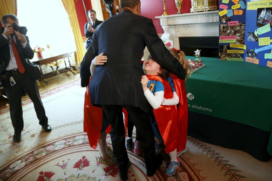 Obama odgaja dve ćerke, ali pored toga ima još mnogo ljubavi da podeli