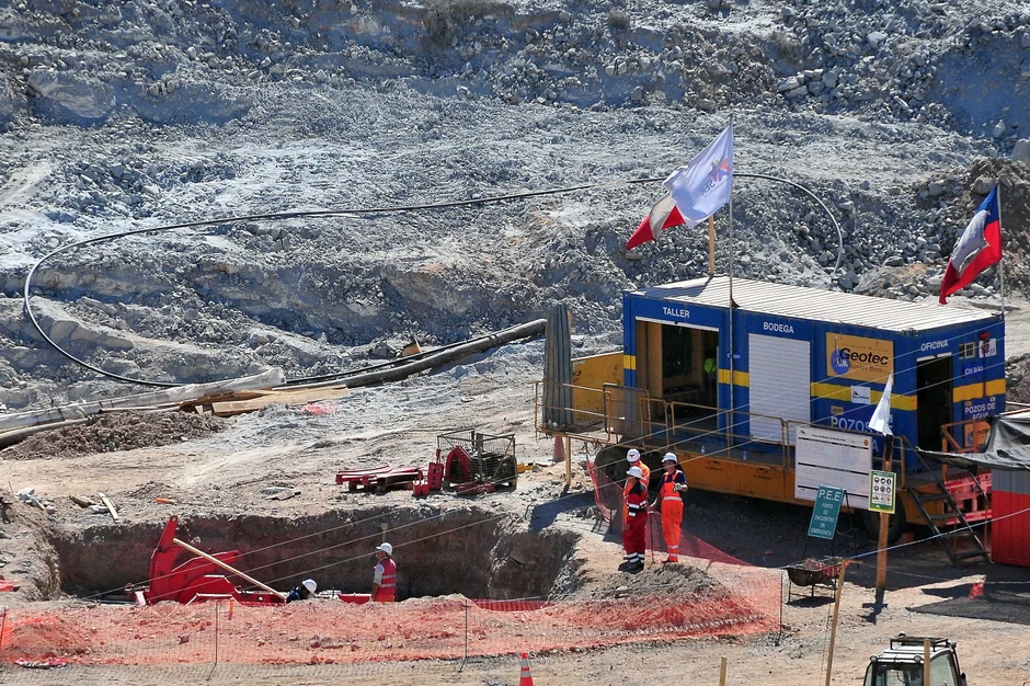 Bušilica se trenutno nalazi na samo 40 metara od rudara