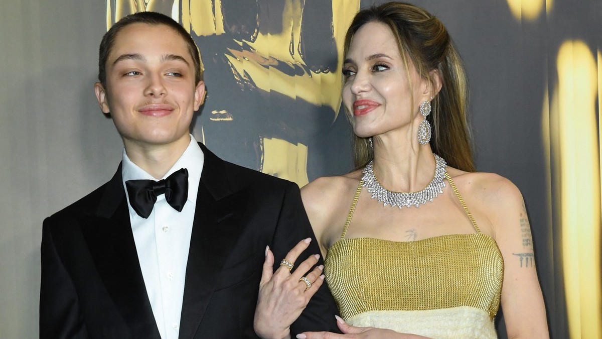 Anđelina Džoli sa sinom Noksom 2023. u Los Anđelesu